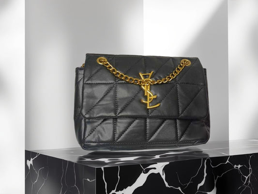 YSL Luxury Black Quilted Handbag – A Timeless Icon for Pakistani Women